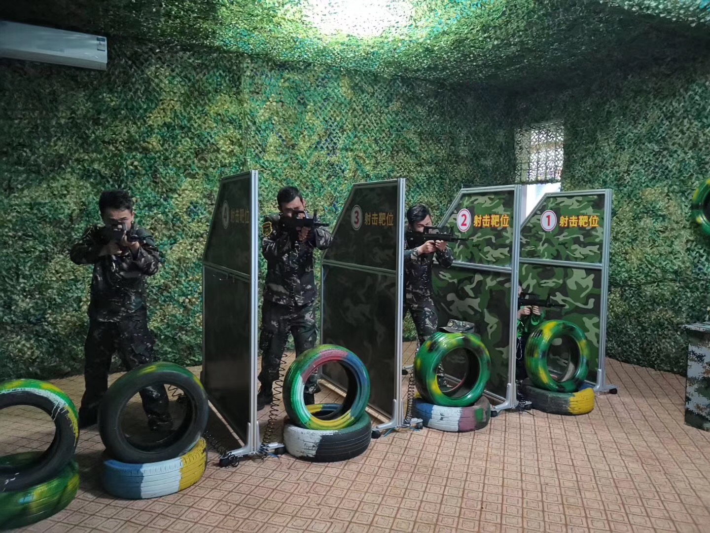 普菲盛视科技新款激光模拟训练打靶射击系统